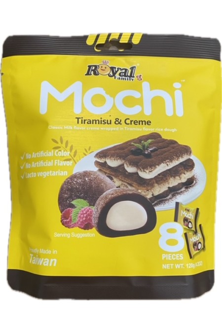 Mochi royal tiramisu & creme